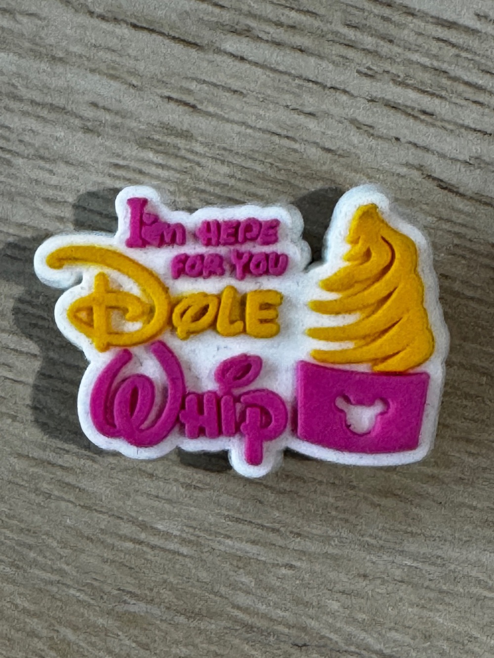 Disney Snacks Dole Whip Crocs Jibbitz Charm